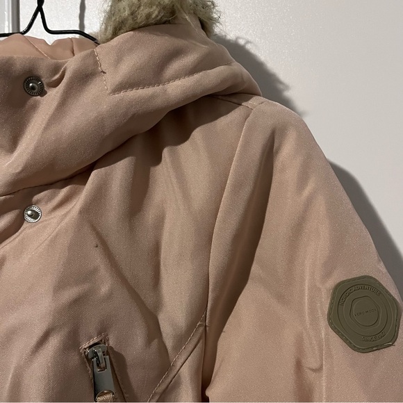 Vero Moda Light Pink Puffer Long Women's Jacket - Picture 4 of 4